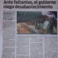 Diario Popular Edición Impresa 28/10/20 Ante faltantes, el gobierno niega desabastecimiento.